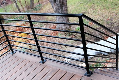 residential metal deck railing fabricators|prefab decorative metal railings.